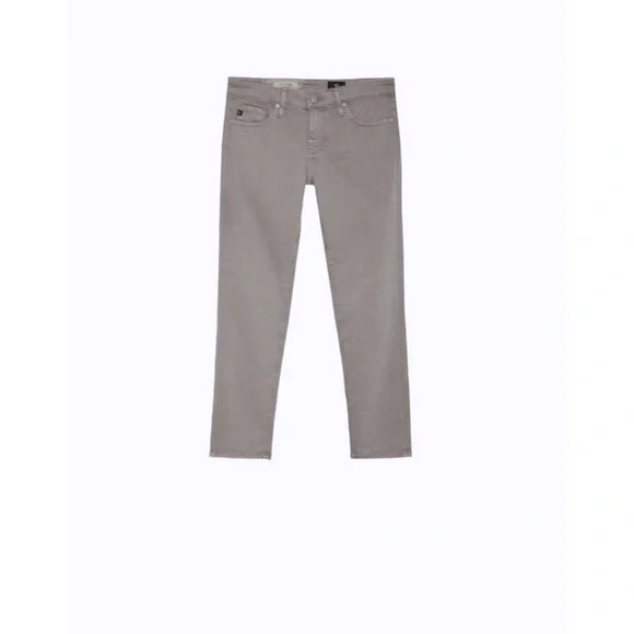 AG the Slit crop Jeans in gray